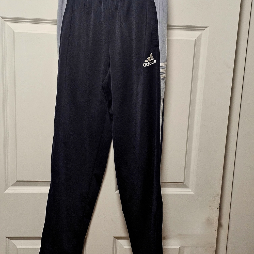 Adidas Kids Black Track Pants, Size XL